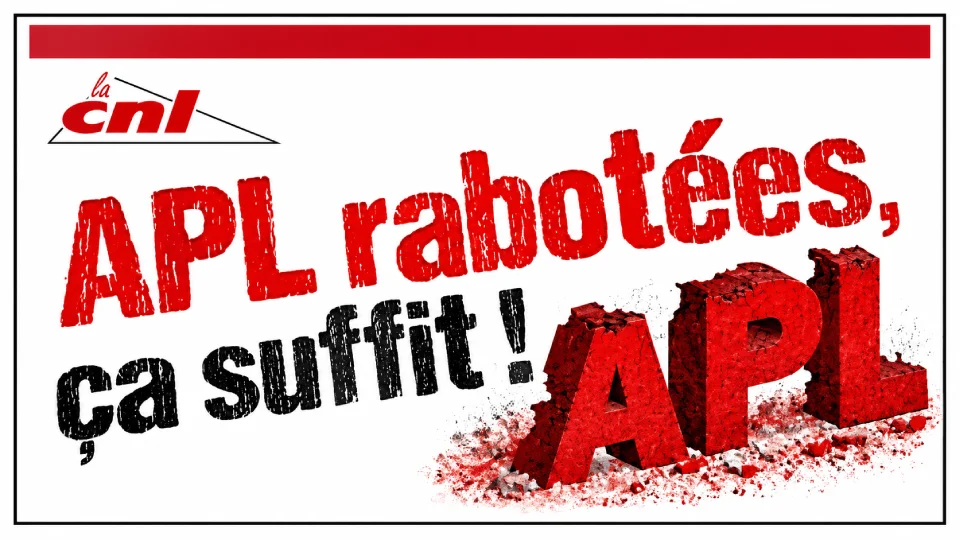 APL rabotées, revendication de la CNL au Congrès HLM 2026